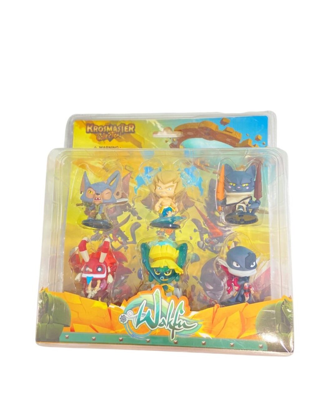 INCOMPLETE Krosmaster Collection Wakfu 6 Mini Figures Opened Box Missing Cards